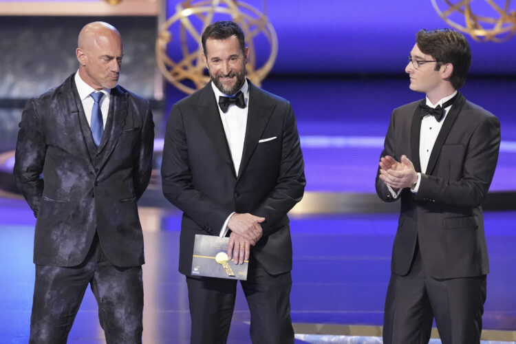 'The Pitt' wins drama Emmy Award as the 'The Studio' breaks Emmys comedy record